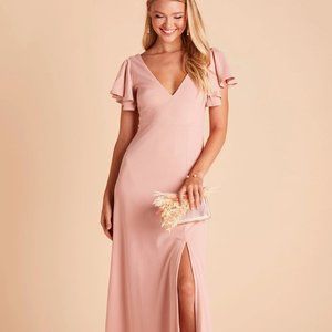 Birdy Grey Dusty Rose Hannah Crepe Dress (size s)